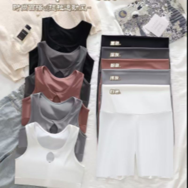 运动文胸瑜伽服女修身户外详情1