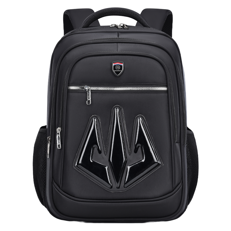 The new men's backpack is convenient for business trips and travel. full figure