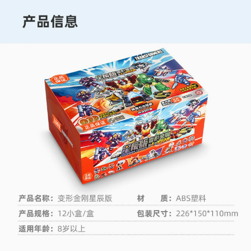 Brook Transformers GVD Star Edition Dragon Fury Apocalypse 4th Edition Premium Blind Box Toy Official Authorized details Picture