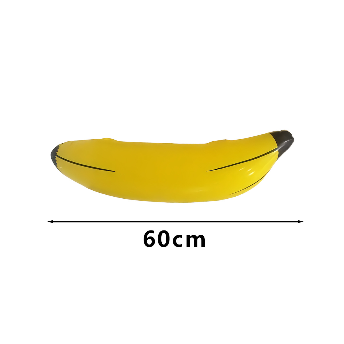 现货PVC充气香蕉酒吧夜店道具单身派对充气玩具舞台聚会互动玩具白底实物图