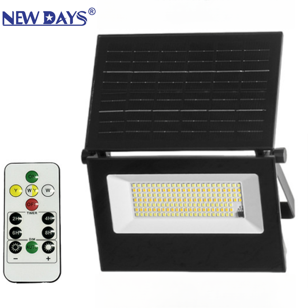 NEWDAYS brand cross-border new folding solar wall lamp, human-sensing automatic lighting, energy-saving and environmentally friendly, promotional special offer, garden lighting lamp, large capacity, ultra-long battery life Item Picture