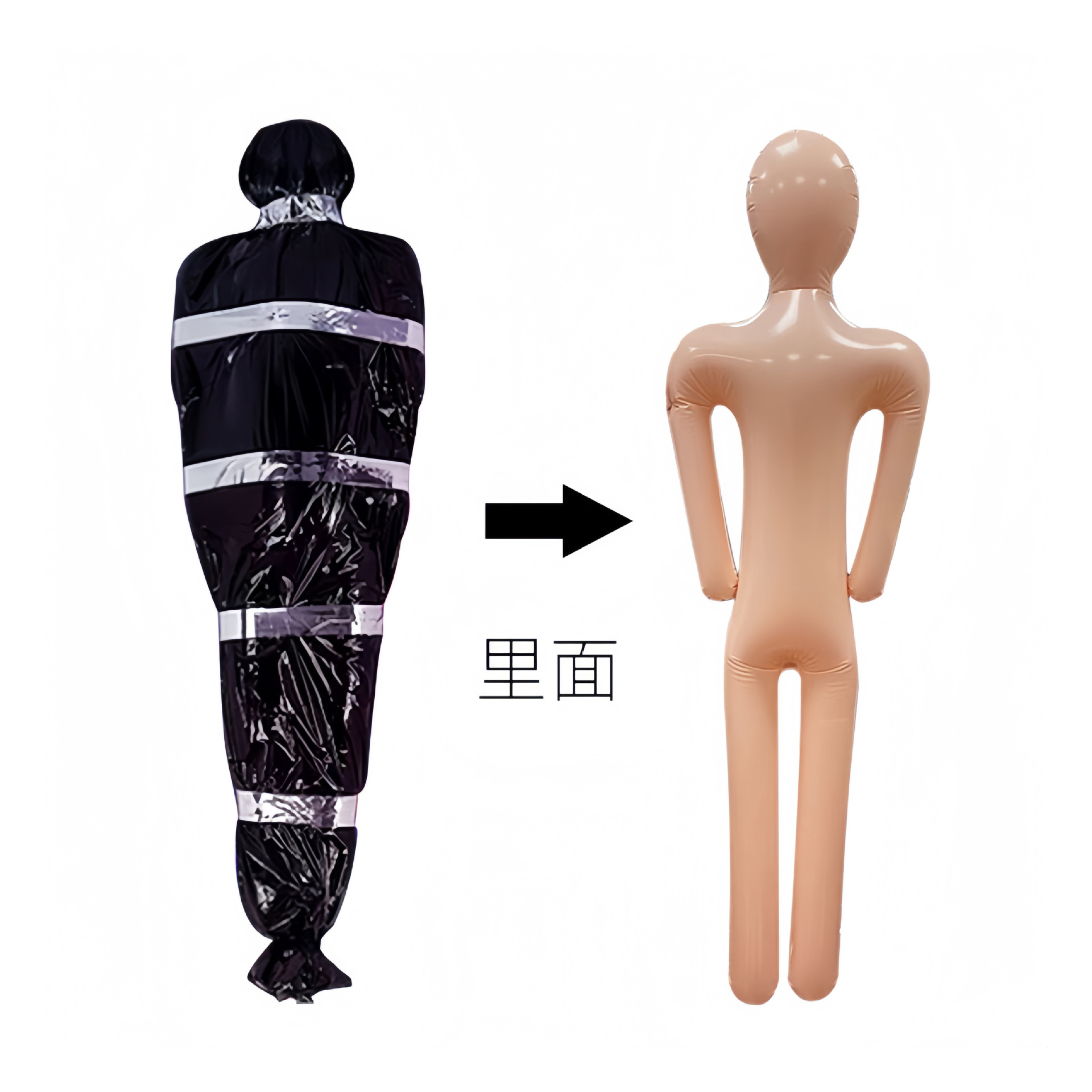 万圣节假人模型恐怖场景设置摆件鬼屋电影拍摄尸体道具惊悚系列款详情图4