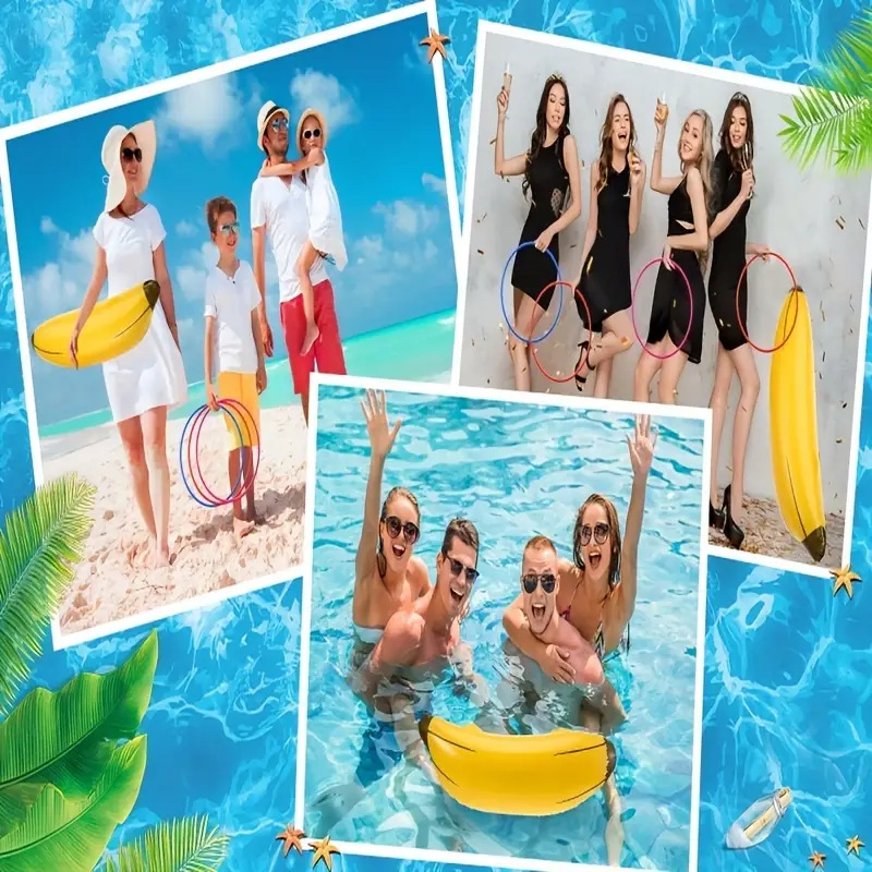 现货PVC充气香蕉酒吧夜店道具单身派对充气玩具舞台聚会互动玩具细节图