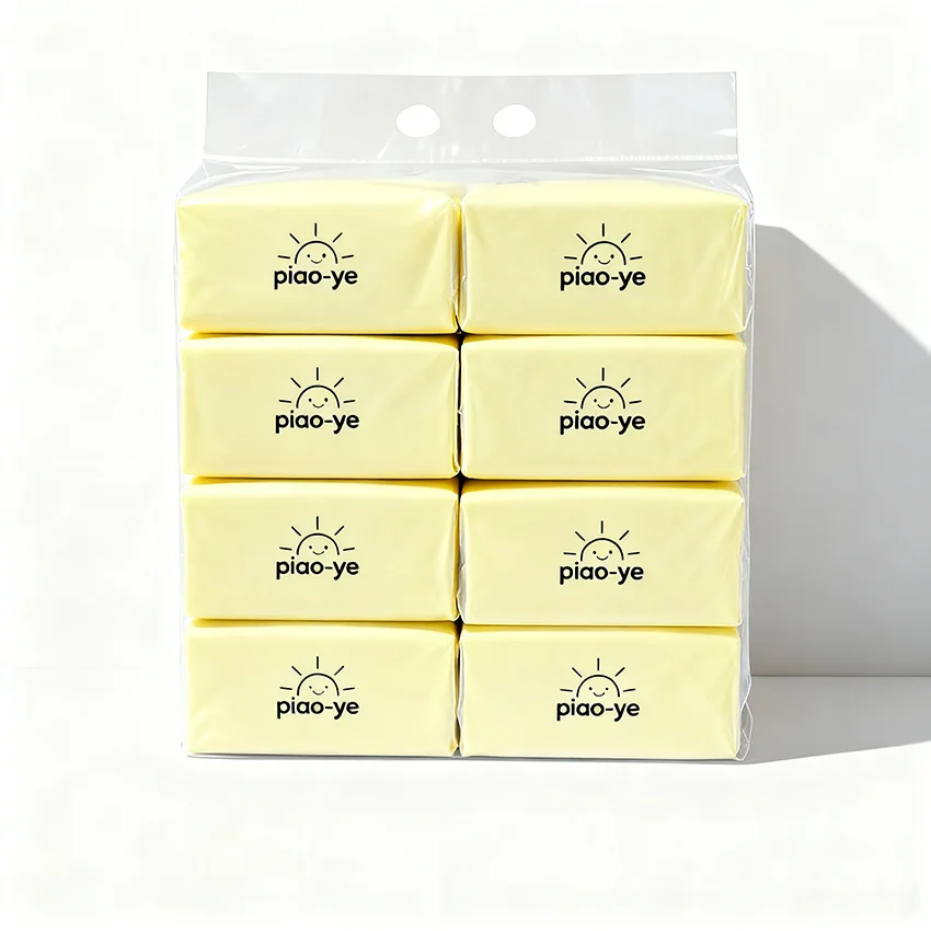 Middle East foreign trade factory offers affordable customized OEM cheap facial travel 4-layer wholesale customized facial tissues