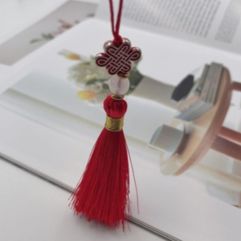 国潮 中国红复古流苏 流苏 中国元素装饰配件现货