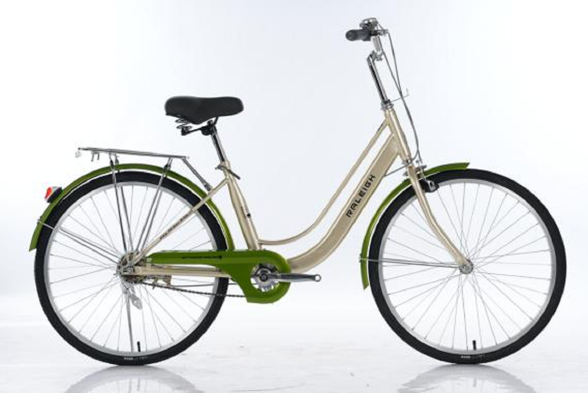 千纸鹤CT500 淑女自行车 RALEIGH 高碳钢车架