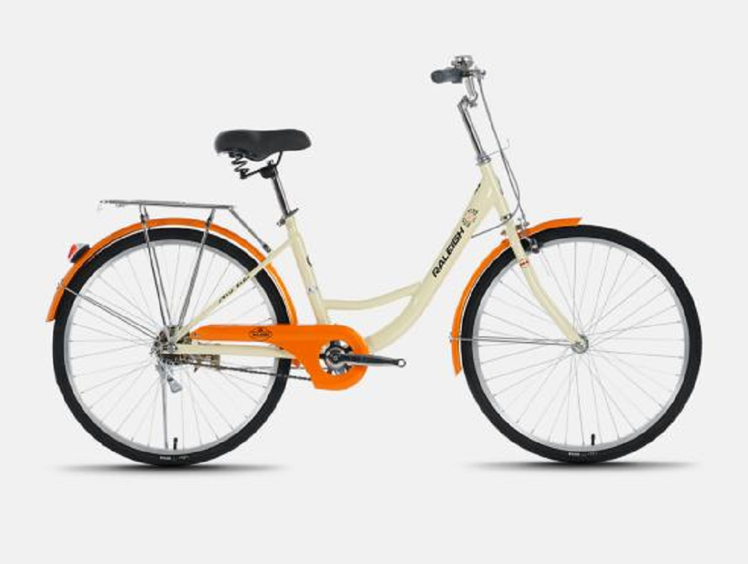 芭蕾CT300  淑女自行车 RALEIGH 高碳钢车架