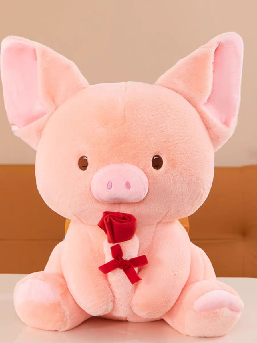 The new "Love Little Pig" series of plush dolls are perfect birthday gifts for friends