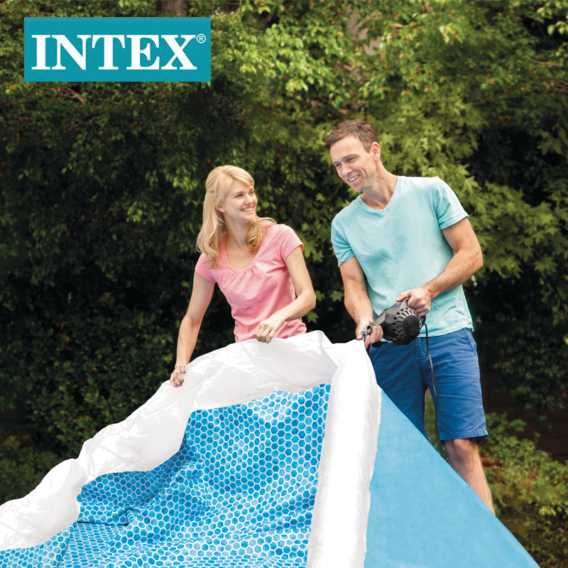 INTEX28101夏季成人儿童充气玩具水池 家庭6尺碟形充气水池详情2