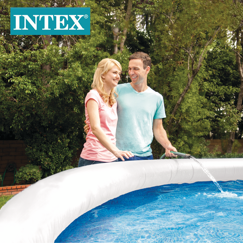 INTEX28101夏季成人儿童充气玩具水池 家庭6尺碟形充气水池详情3