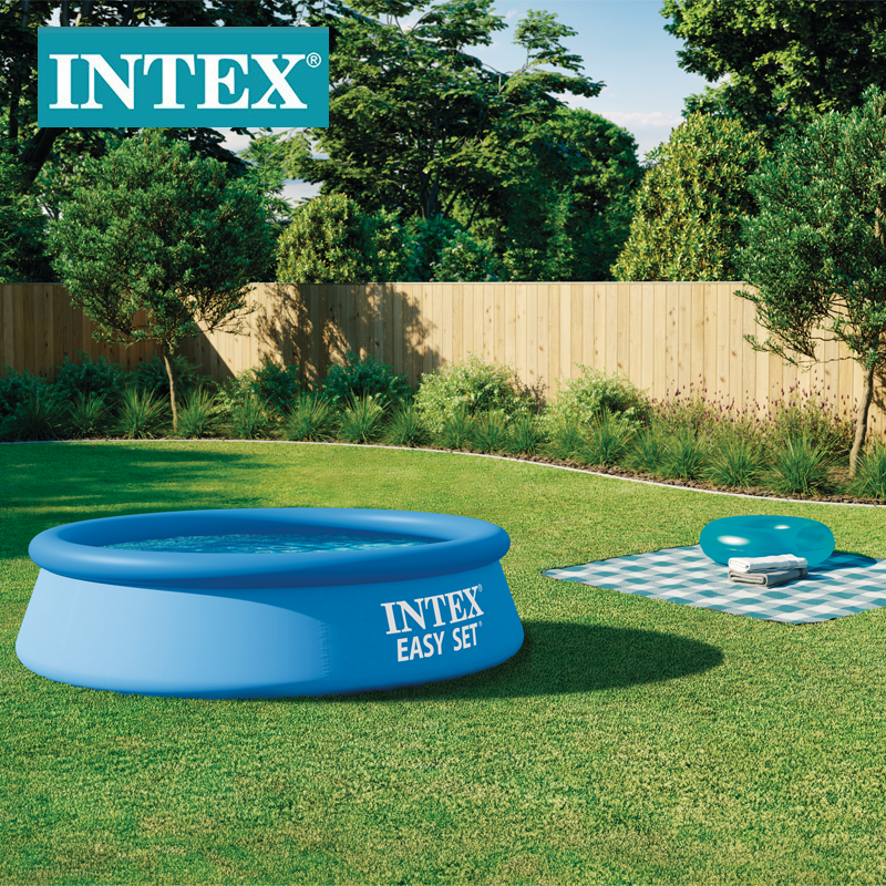 INTEX28120成人儿童充气玩具水池 家庭加厚充气水池水上乐园详情1