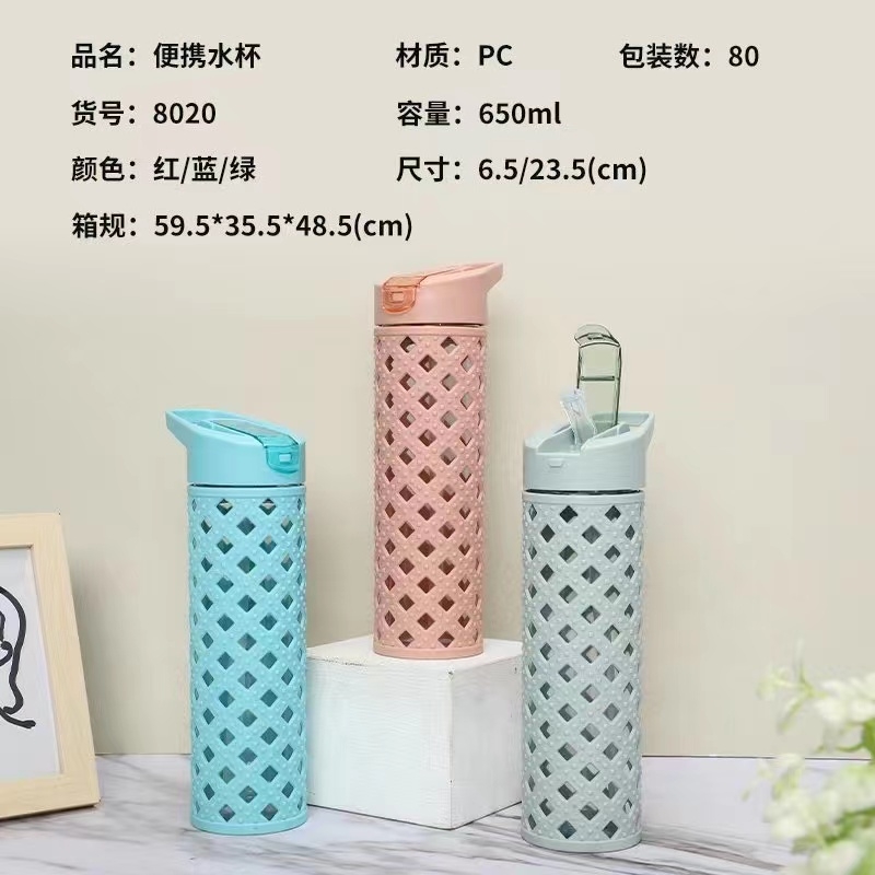 The 8020 heat-insulating, simple and creative high-temperature resistant space cup is a new summer outdoor sports cup for men and women