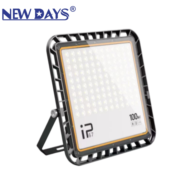 NEWDAYS brand cross-border new e-commerce best-selling products: LED floodlights, floodlights, waterproof and dustproof floodlights, outdoor lighting lamps, street lamps, indoor lights, and courtyard lighting Item Picture