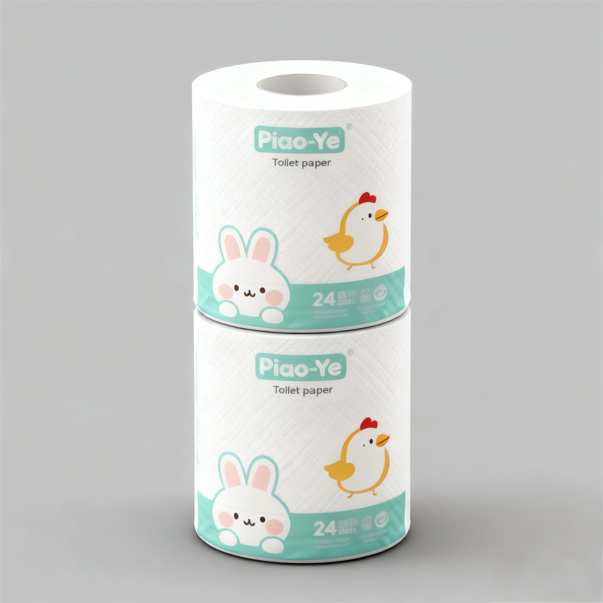 Hot-selling 100% virgin wood pulp toilet paper, environmentally friendly wholesale, 3-layer customized toilet paper Specification image