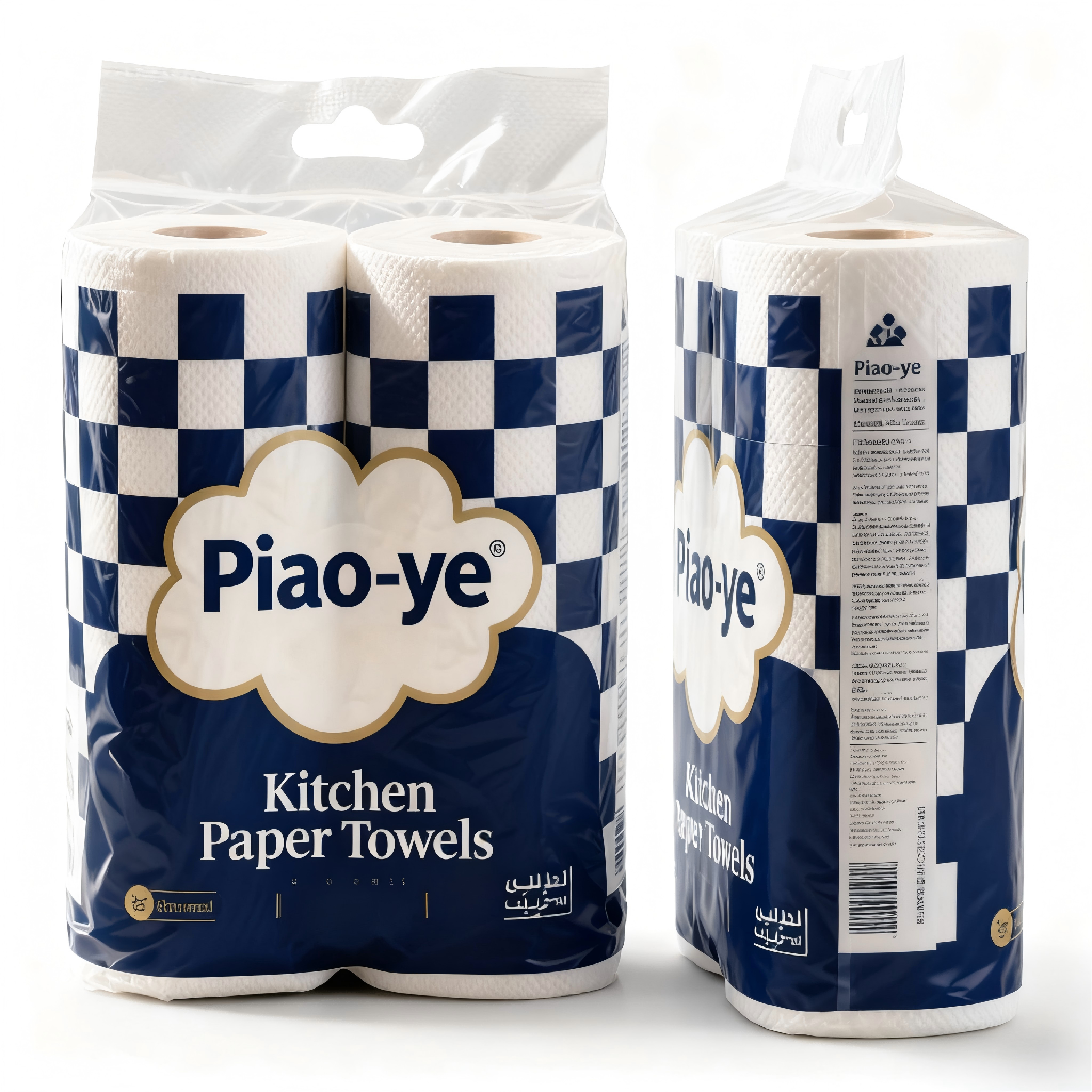 Wholesale and hot sales of factory kitchen paper towels, disposable kitchen towels, 2-layer thin paper giant rolls
