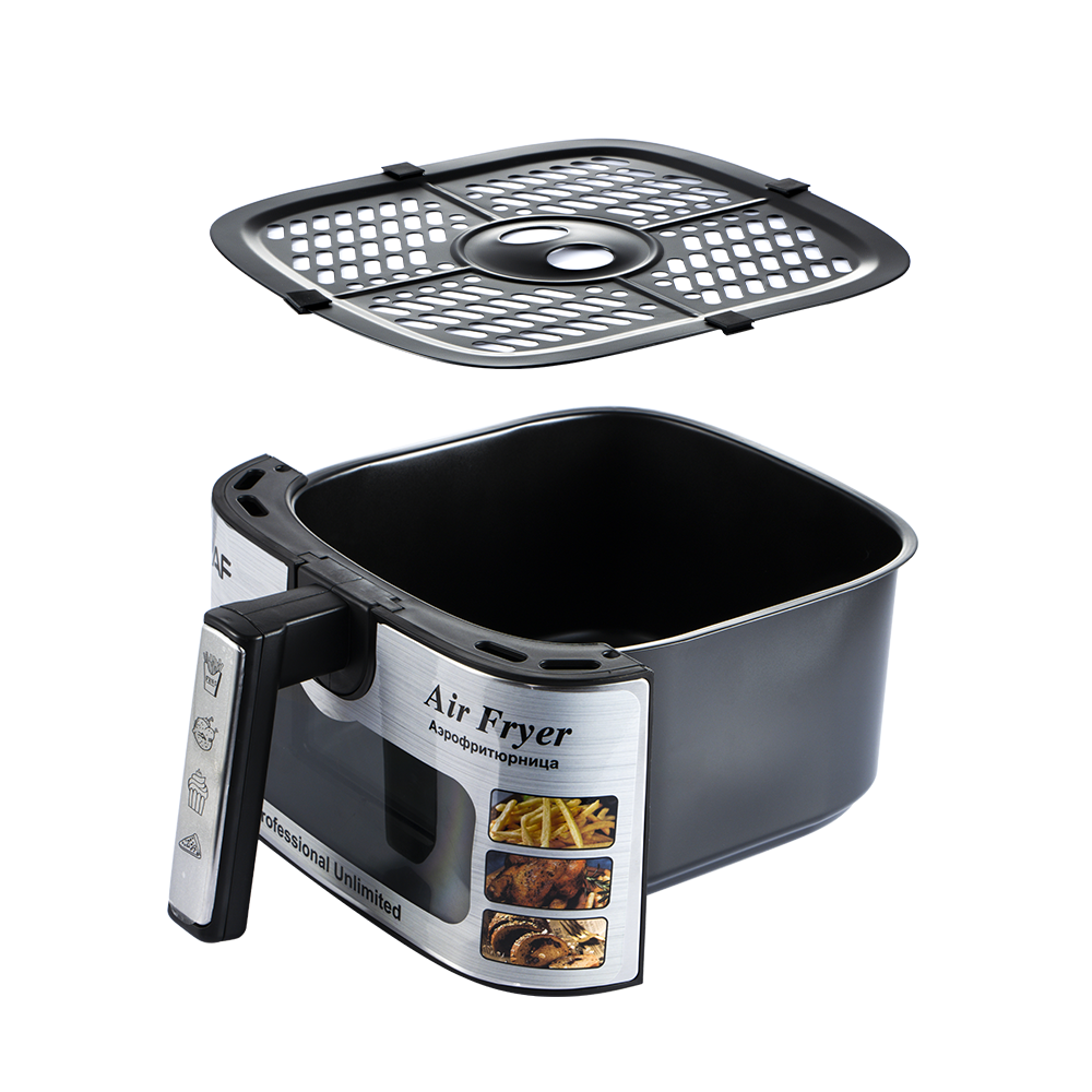 RAF European and American standard cross-border air fryer, large capacity, multi-functional, smart home digital display electric fryer, 6.5L, smokeless, R.5350 Specification image