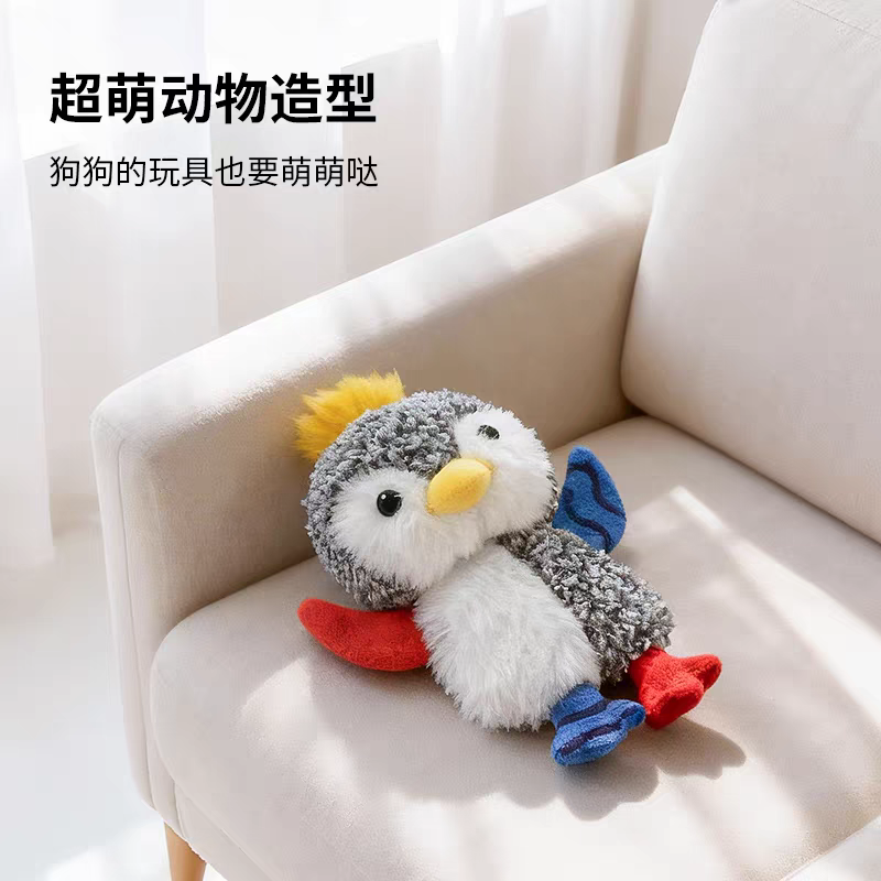 狗狗玩具宠物猫咪消耗体力自嗨磨牙解闷幼小型犬逗猫发声可爱玩偶玩具细节图
