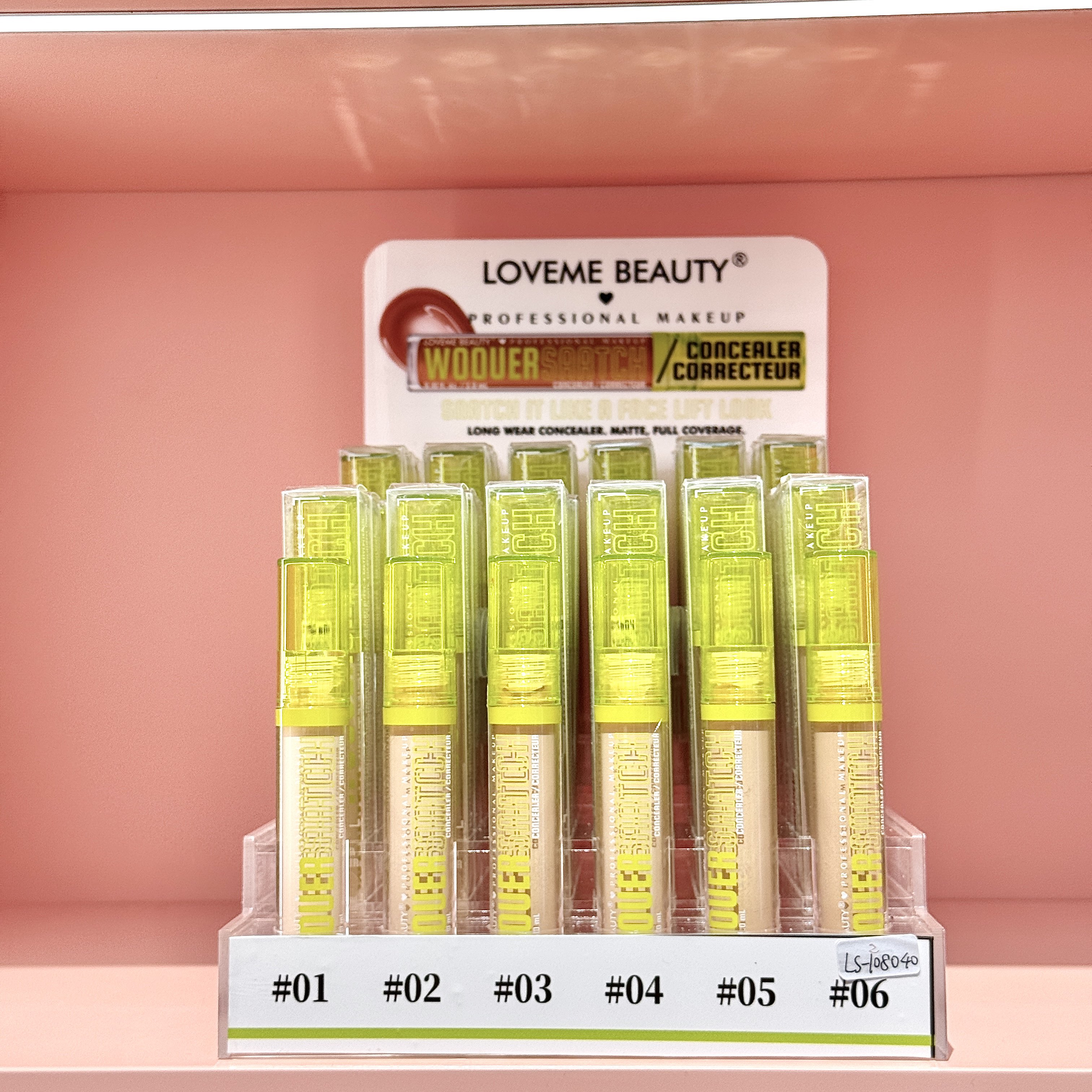 Concealer/Correcteur With Acrylic Display Box -Loveme Beauty