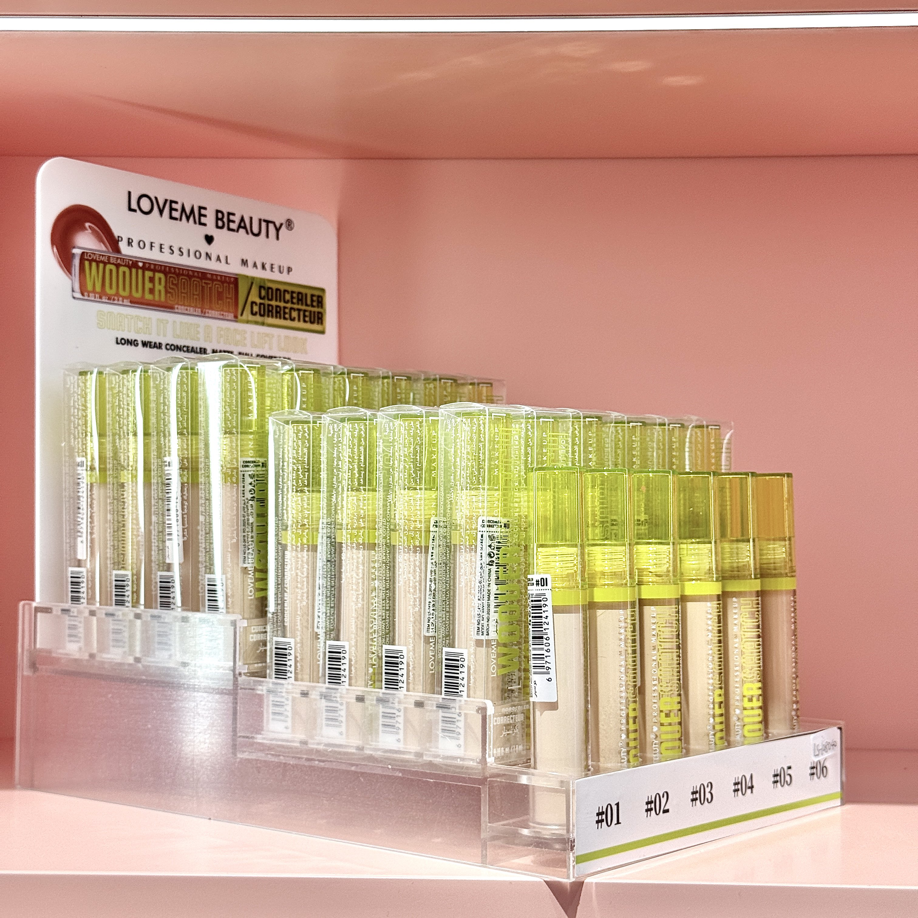 Concealer/Correcteur With Acrylic Display Box -Loveme Beauty details Picture
