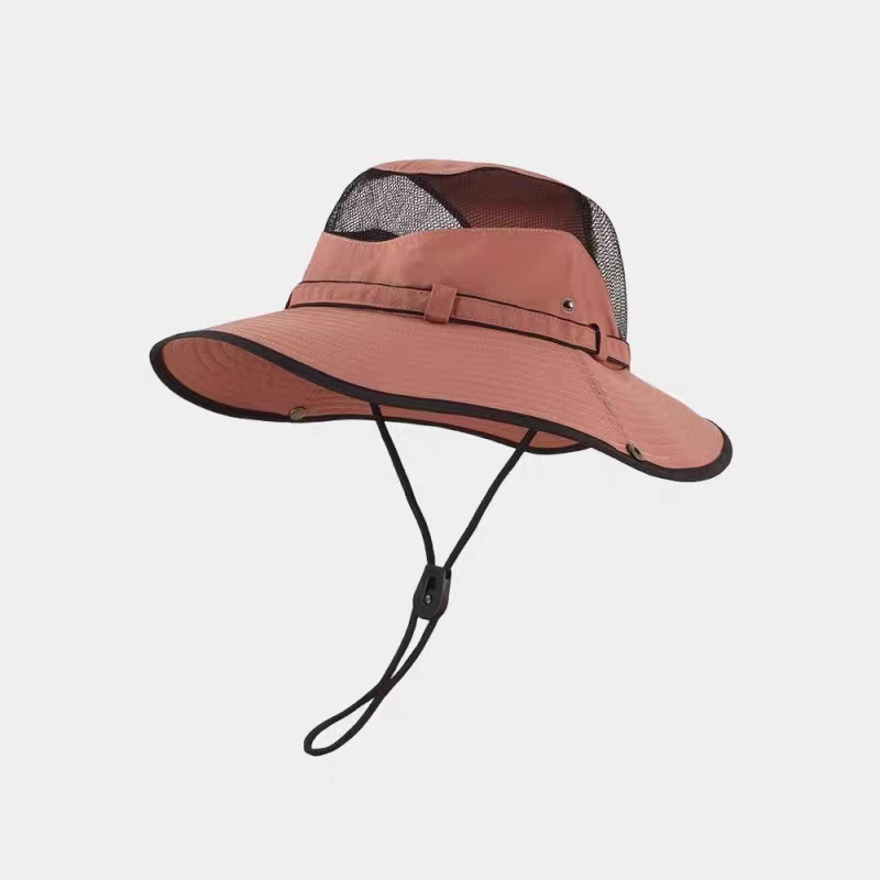 Spring and summer wide-brimmed outdoor casual hiking hat, fashionable fishing hat, and a cute hooded hat for women detail image 3