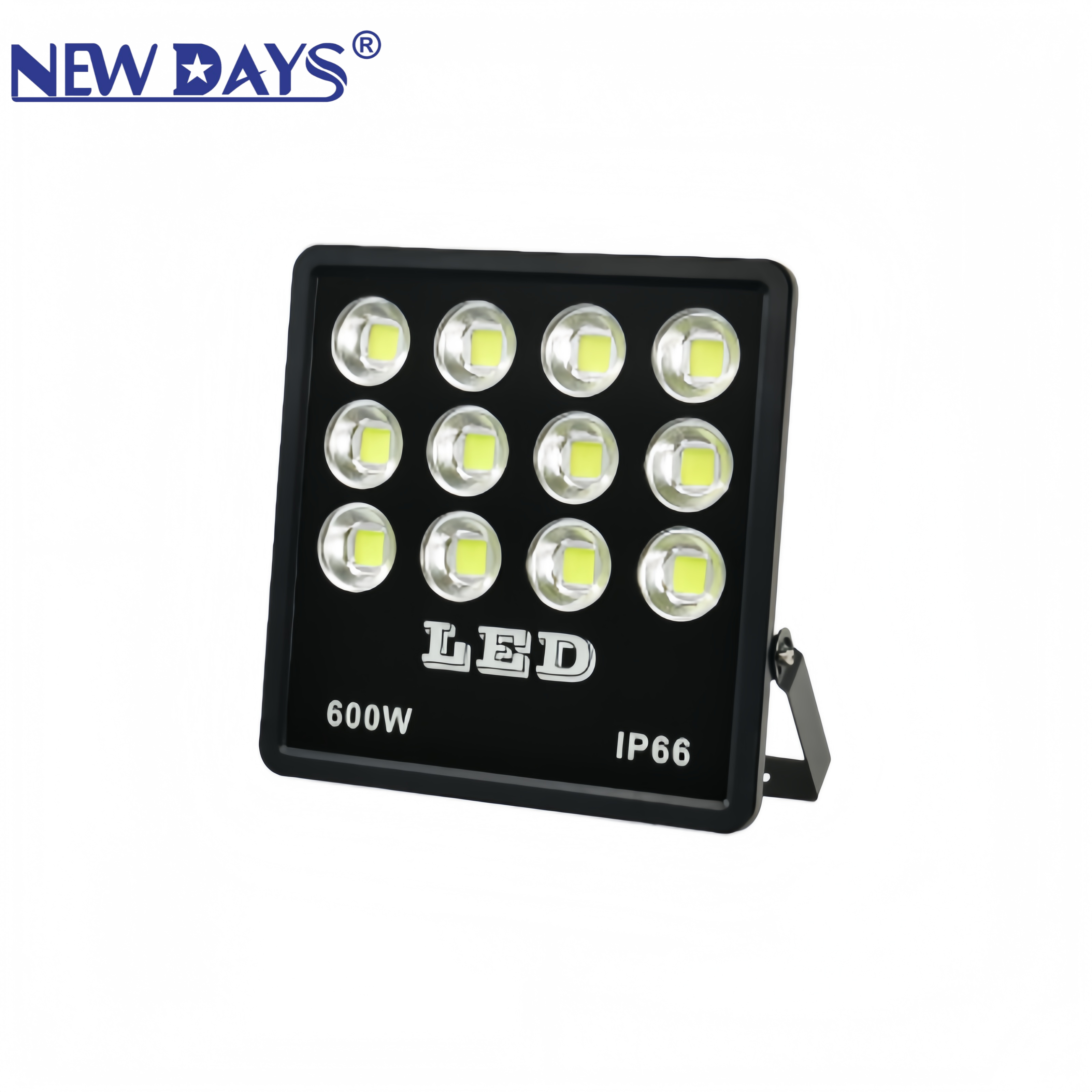 NEWDAYS marca transfronteriza nueva luz de inundación led luz de inundación iluminación interior y exterior ahorro de energía súper brillante fundición a presión material de aluminio impermeable a prueba de polvo extra larga duración luz de recarga oferta limitada de tiempo