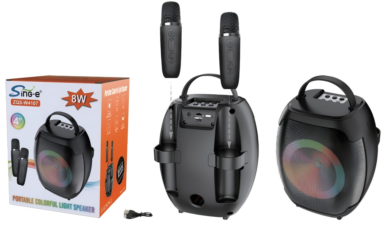 广场舞之光 智能蓝牙音箱带麦克风【熊宇宙潮玩空间】