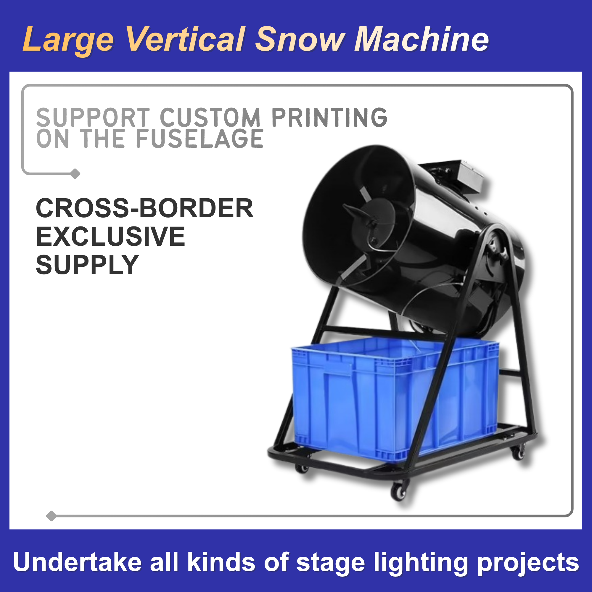 Factory Direct Sales Of Snowflake Machines, Snow Machines, Stage Remote Control Snow Sprays, Large-Scale Wedding Events, Christmas Festival Event Atmosphere Shaping, Outdoor Artificial Simulation Snow-Making Machines Application Scenario
