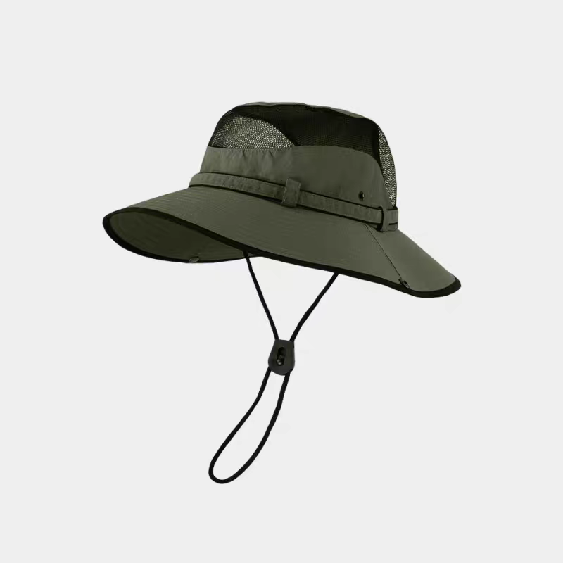 Spring and summer wide-brimmed outdoor casual hiking hat, fashionable fishing hat, and a cute hooded hat for women detail image 6