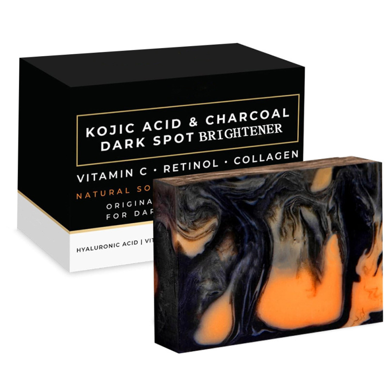 maxi limpio100g Kojic acid Soap Bamboo Charcoal Handmade Soap Cleaning Bath Soap Bathing Soap