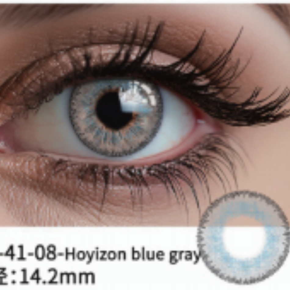 隐形眼镜 蓝灰色美瞳 厂家直销