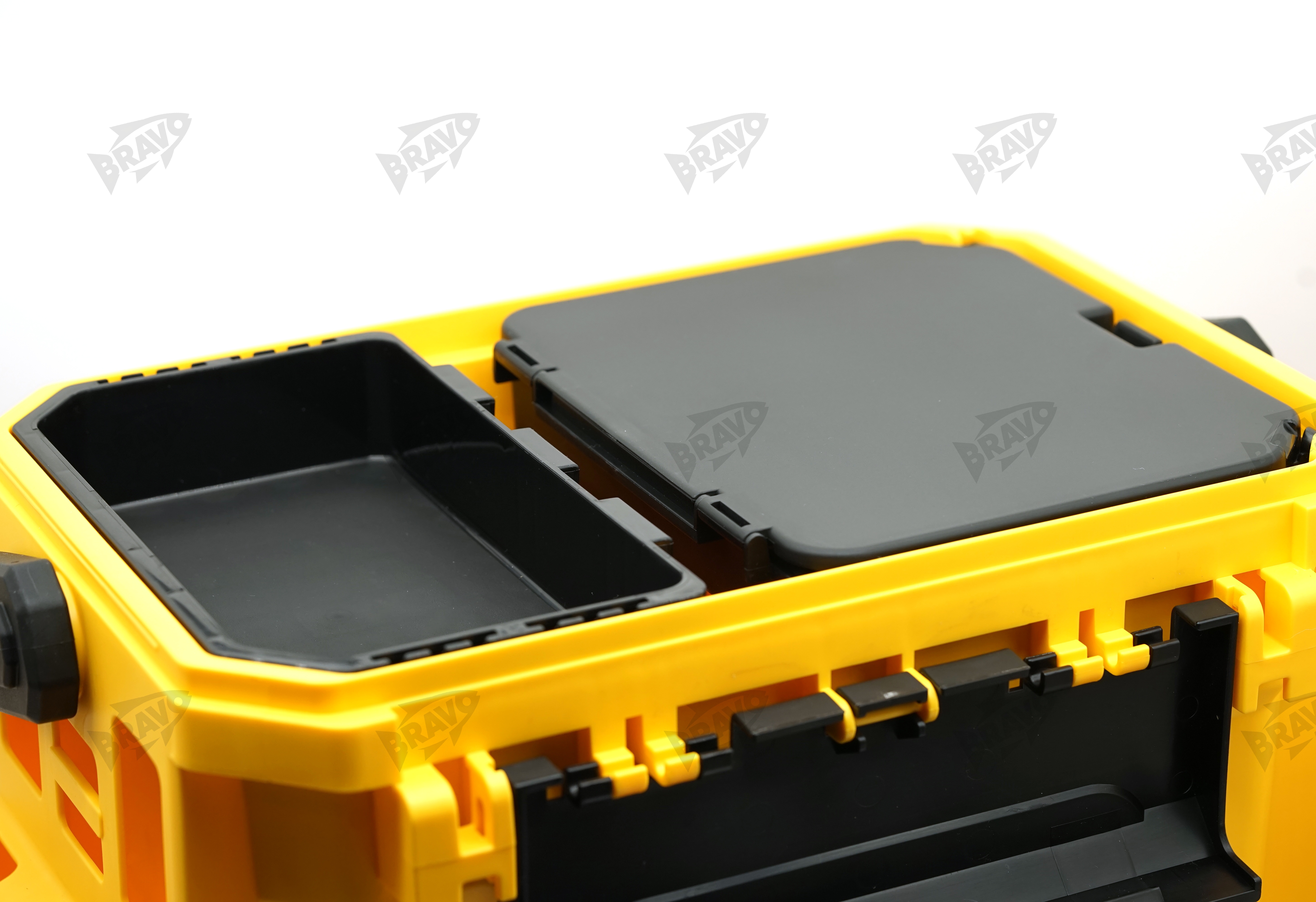 BRAVO Lure fishing box with rod insertion, thickened sea fishing and rock fishing, large-capacity storage box, multi-functional lure fishing box pic 5