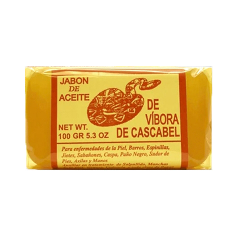 maxi limpio DE CASCABEL Snake Oil Soap Lemon Handmade Soap Face Soap details Picture