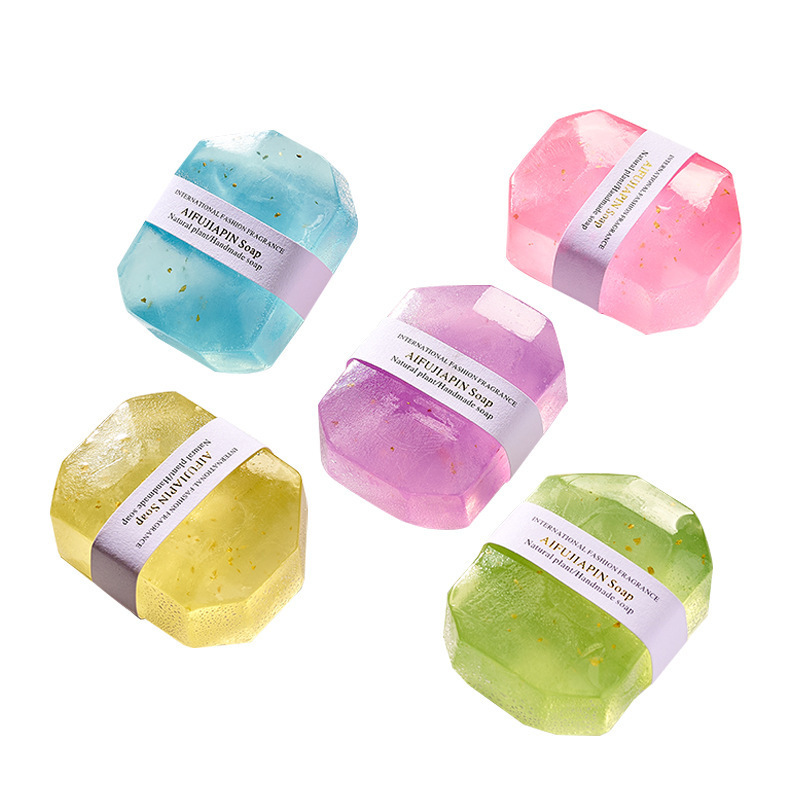 maxi limpiodiamond soap Gemstone Soap Bath Soap Essential Oil Soap Fragrance Soap Handmade Soap Item Picture