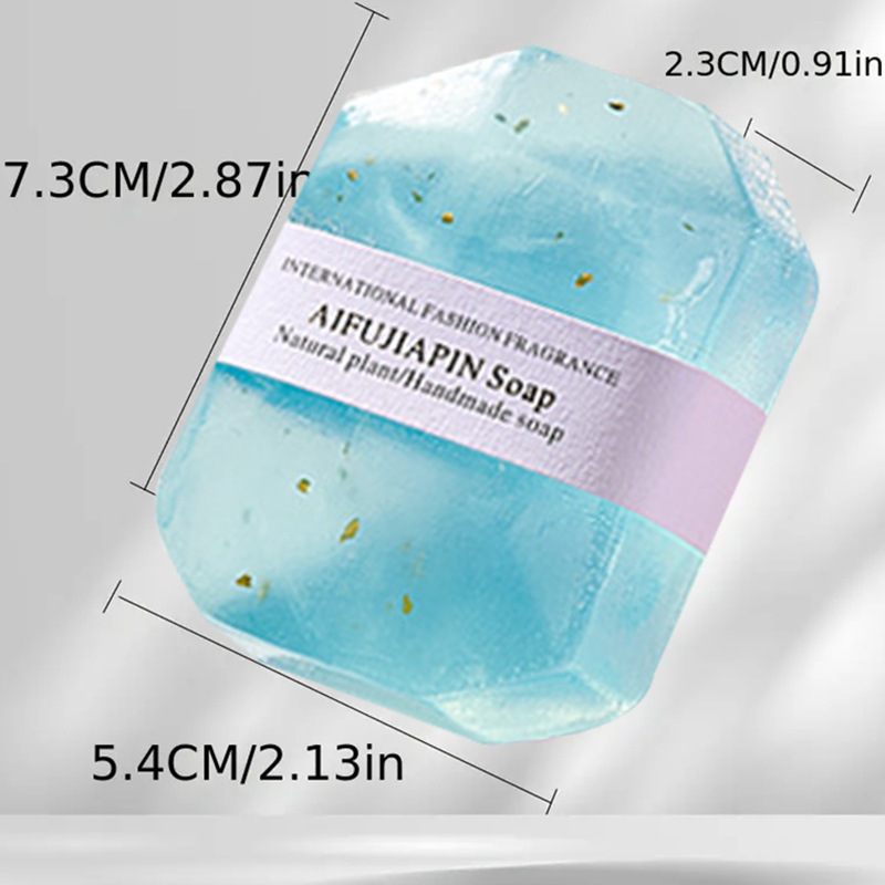 maxi limpiodiamond soap Gemstone Soap Bath Soap Essential Oil Soap Fragrance Soap Handmade Soap Application Scenario