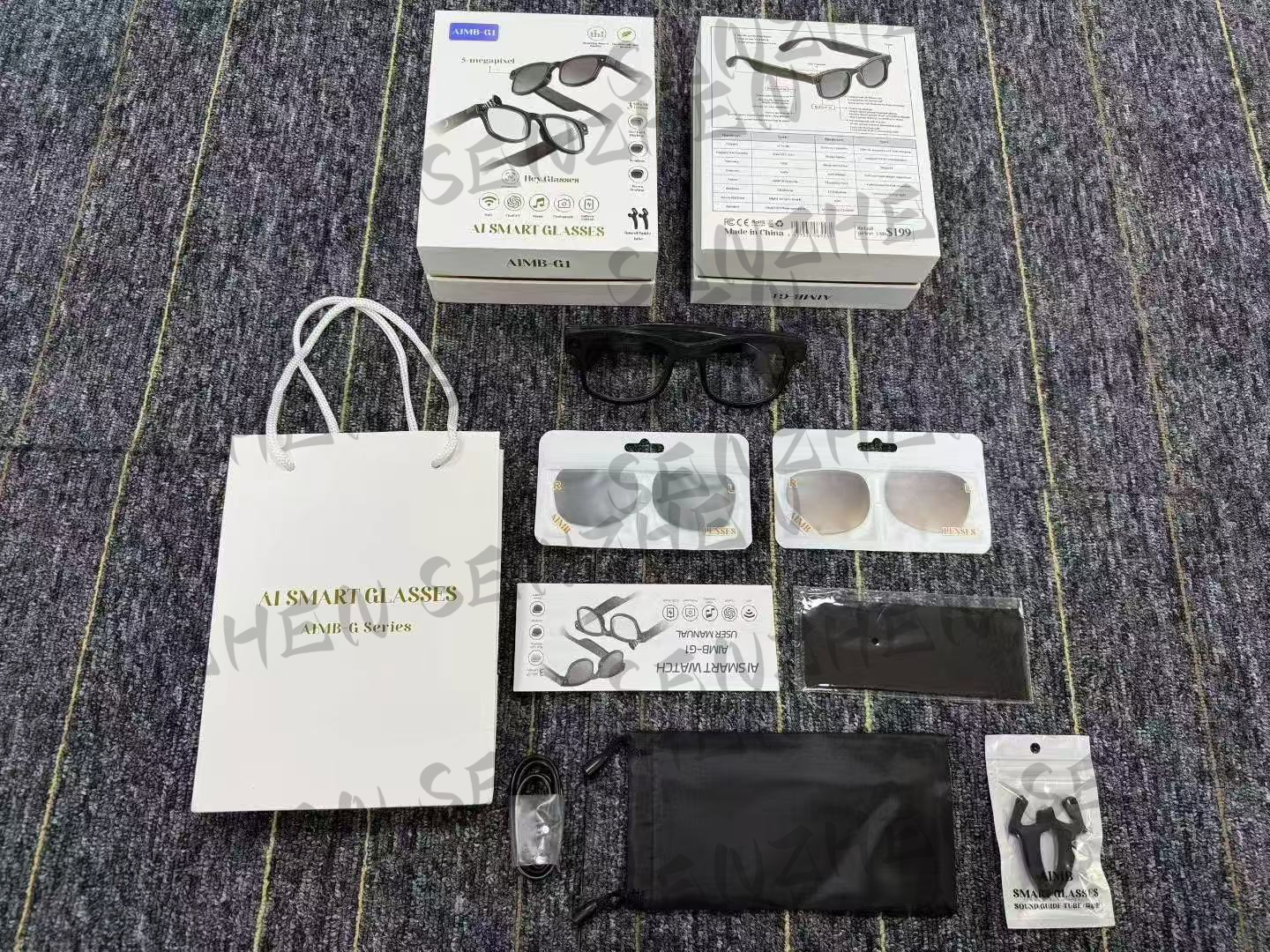 SENZHEN  AI智能眼镜可翻译可摄像