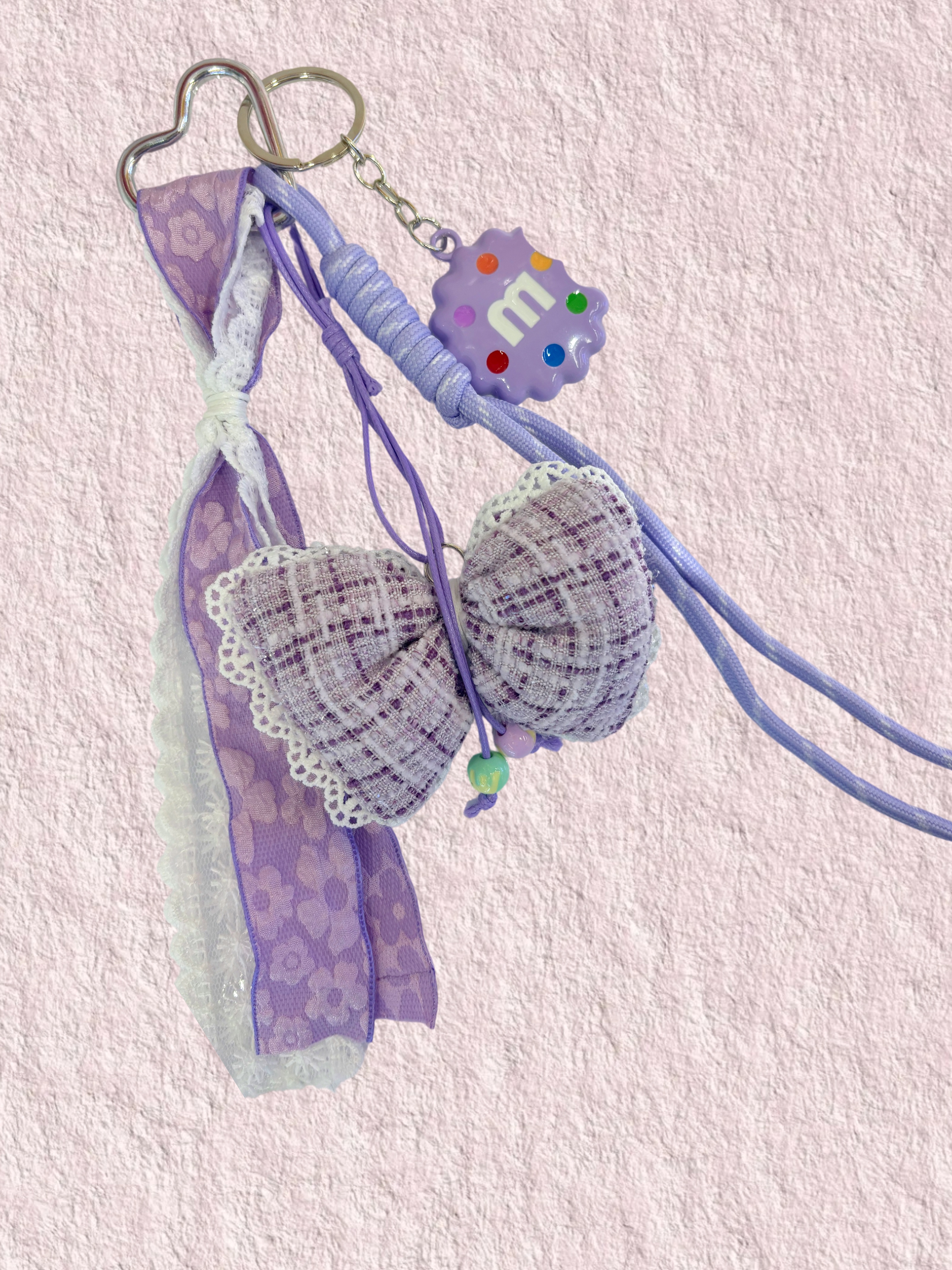 羊毛毡挂件/kitty/毛毡吊坠/多妹/羊毛毡白底实物图