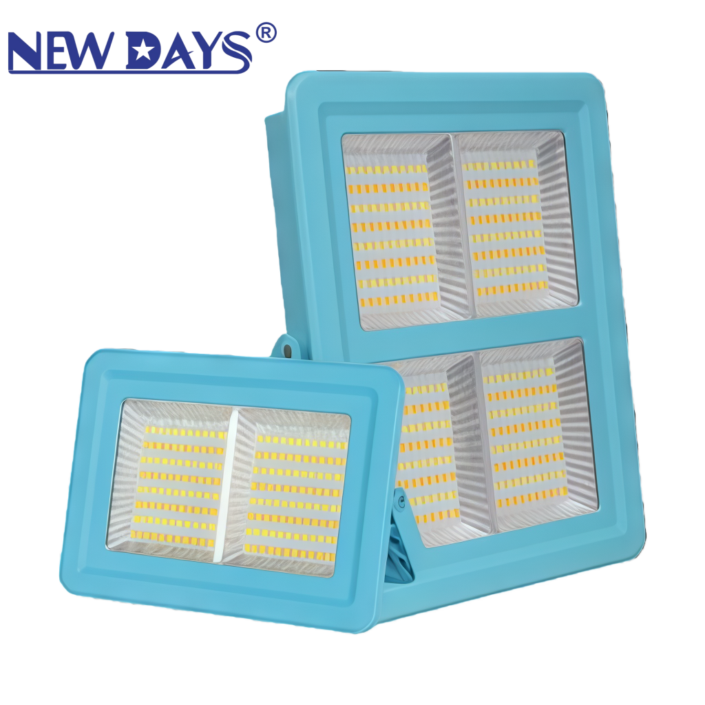 NEWDAYS marca cruce de fronteras nuevo LED luz al aire libre luz solar inalámbrica recargable luz de corte de energía luz de emergencia doméstica luz de stand de mercado nocturno luz de alta luz de inundación Item Picture