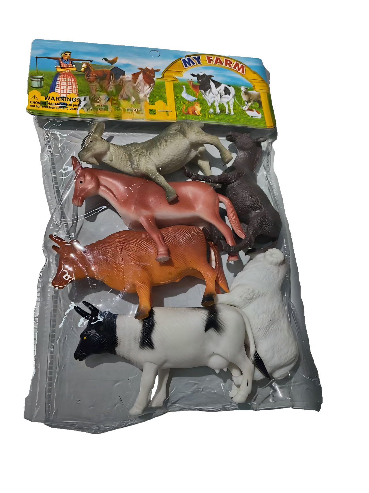 仿真动物模型套装儿童大号野生动物园玩具家禽套装产品图