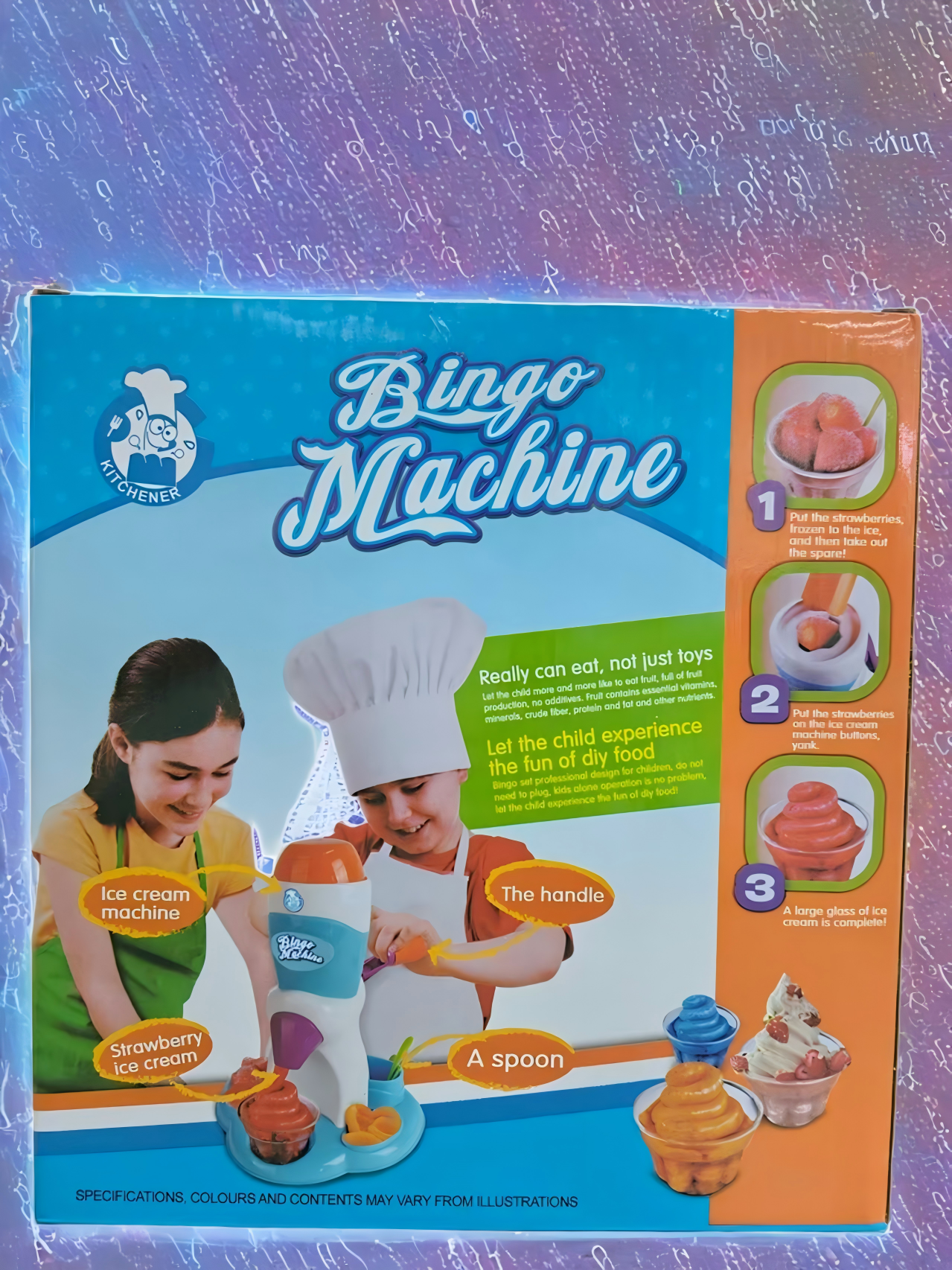 冰果机雪糕机儿童手工制作雪糕玩具水果冰淇淋产品图