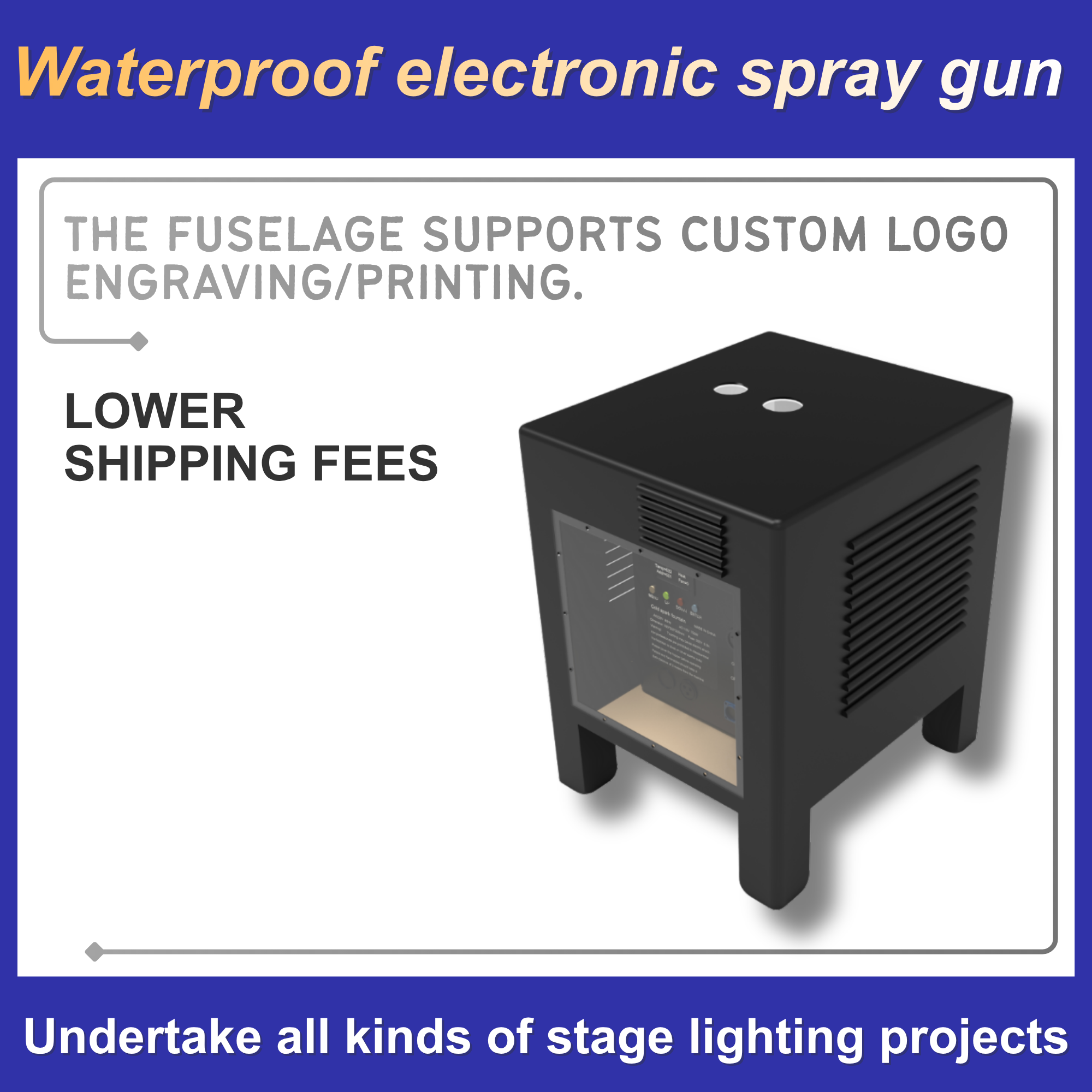 Factory Direct Sales Of Electronic Spray Machines, Stage Bars, Large-Scale Wedding Events, Music Festivals, Concerts, Ktvs, Nightclubs, Performance Atmosphere Creation, Special Effect Props, Spray Electronic Starlight Machines Application Scenario