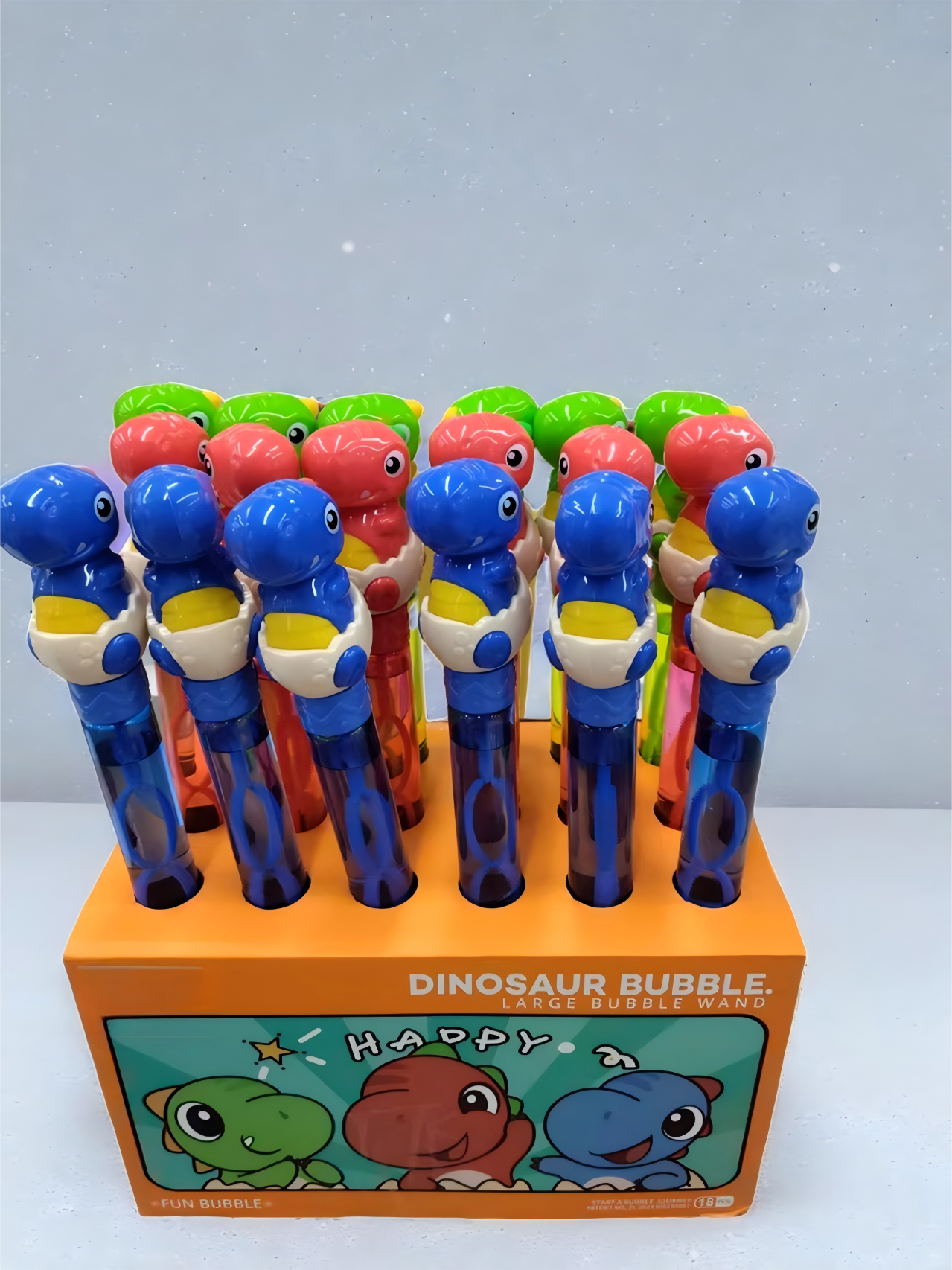 大号卡通蛋壳霸王龙西洋剑泡泡水棒网红爆款儿童手持玩具产品图