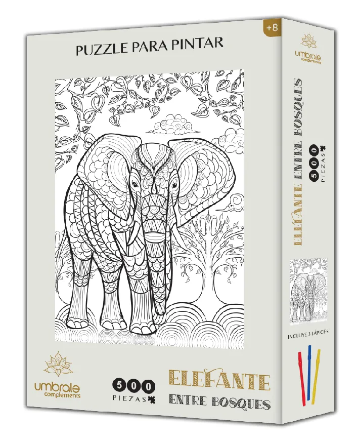 500 pieces of jigsaw puzzle and educational toys for doodling and drawing detail image 4