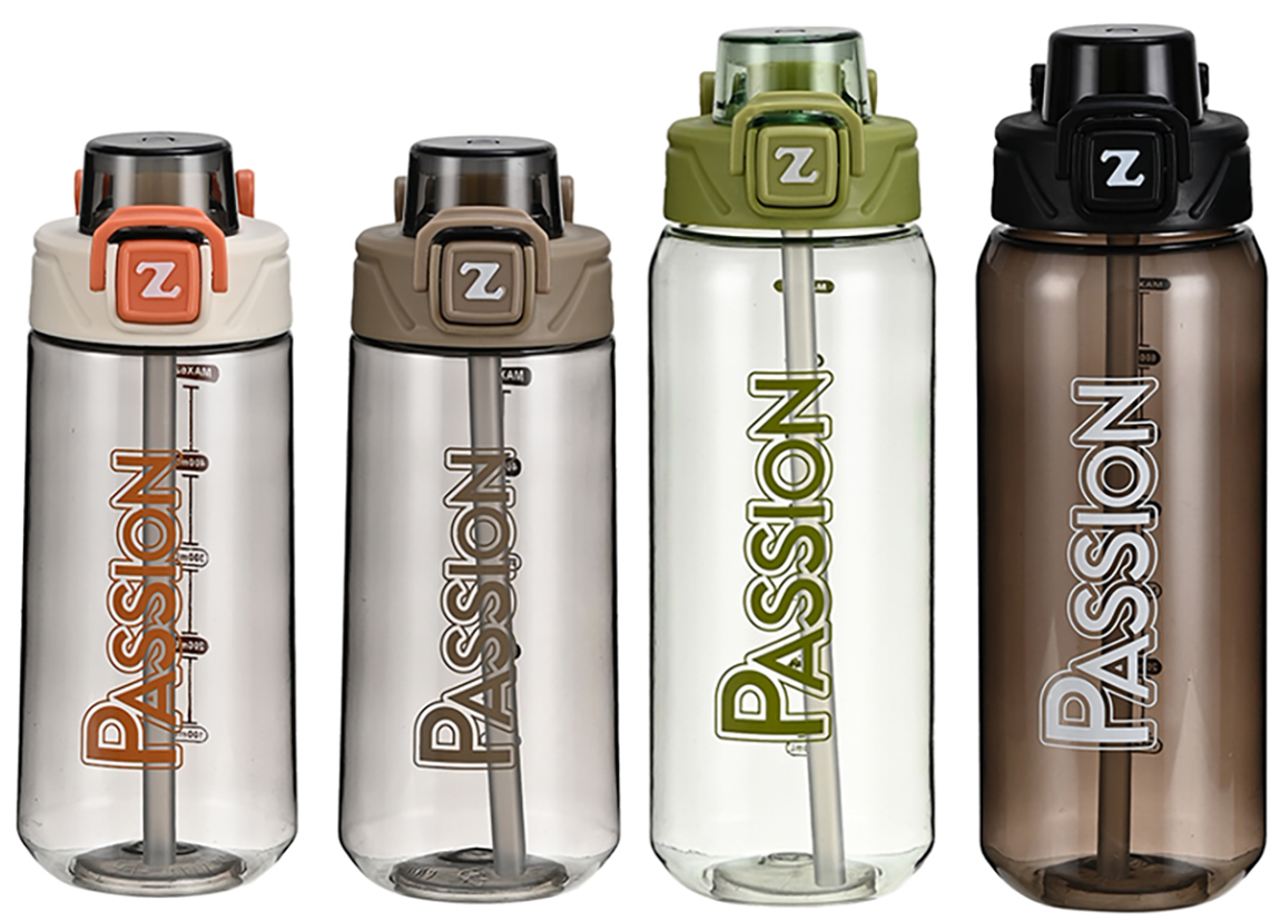 Passion主题吸管水杯 带刻度大容量 潮流个性防漏tritan杯 多色可选详情2