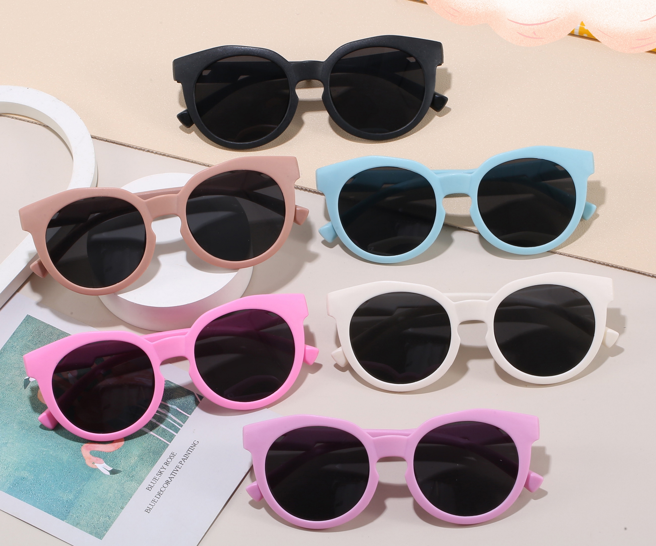 2617儿童时尚眼镜 男女童太阳镜