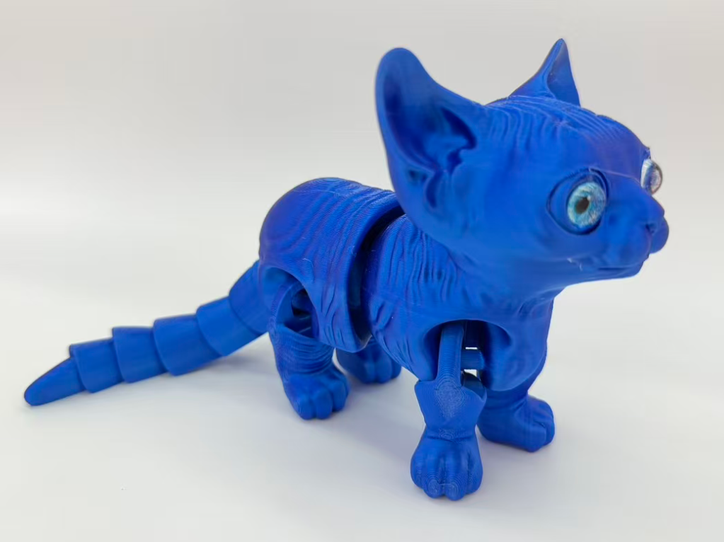 仿真模型玩具3D打印猫咪公仔玩具详情6