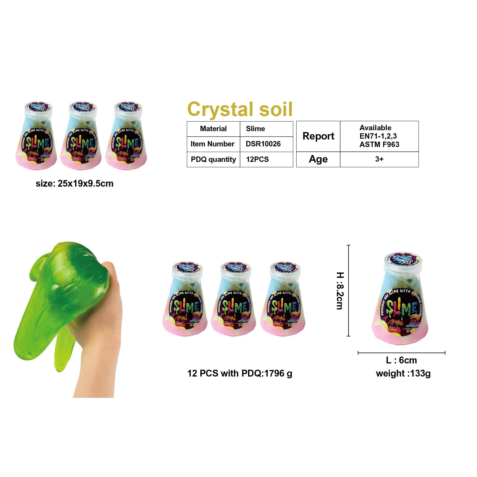 儿童彩泥DIY手工太空泥超轻黏土玩具批发