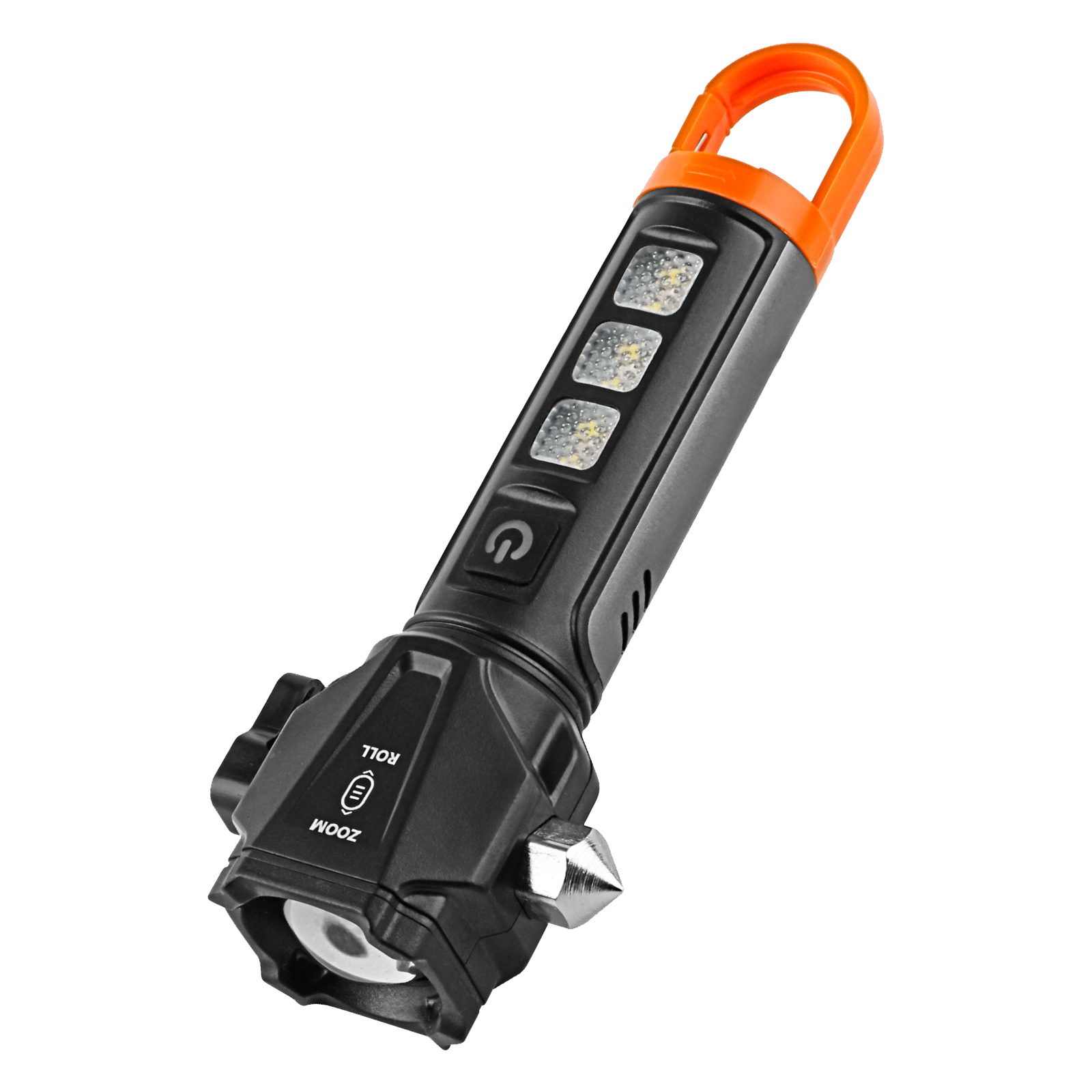 New multi-functional emergency high-intensity flashlight, outdoor camping minimalist appearance, focusing long-range work light Item Picture