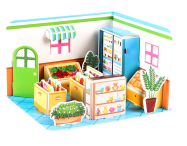 小号立体拼图，拼图儿童拼接卡通产品图