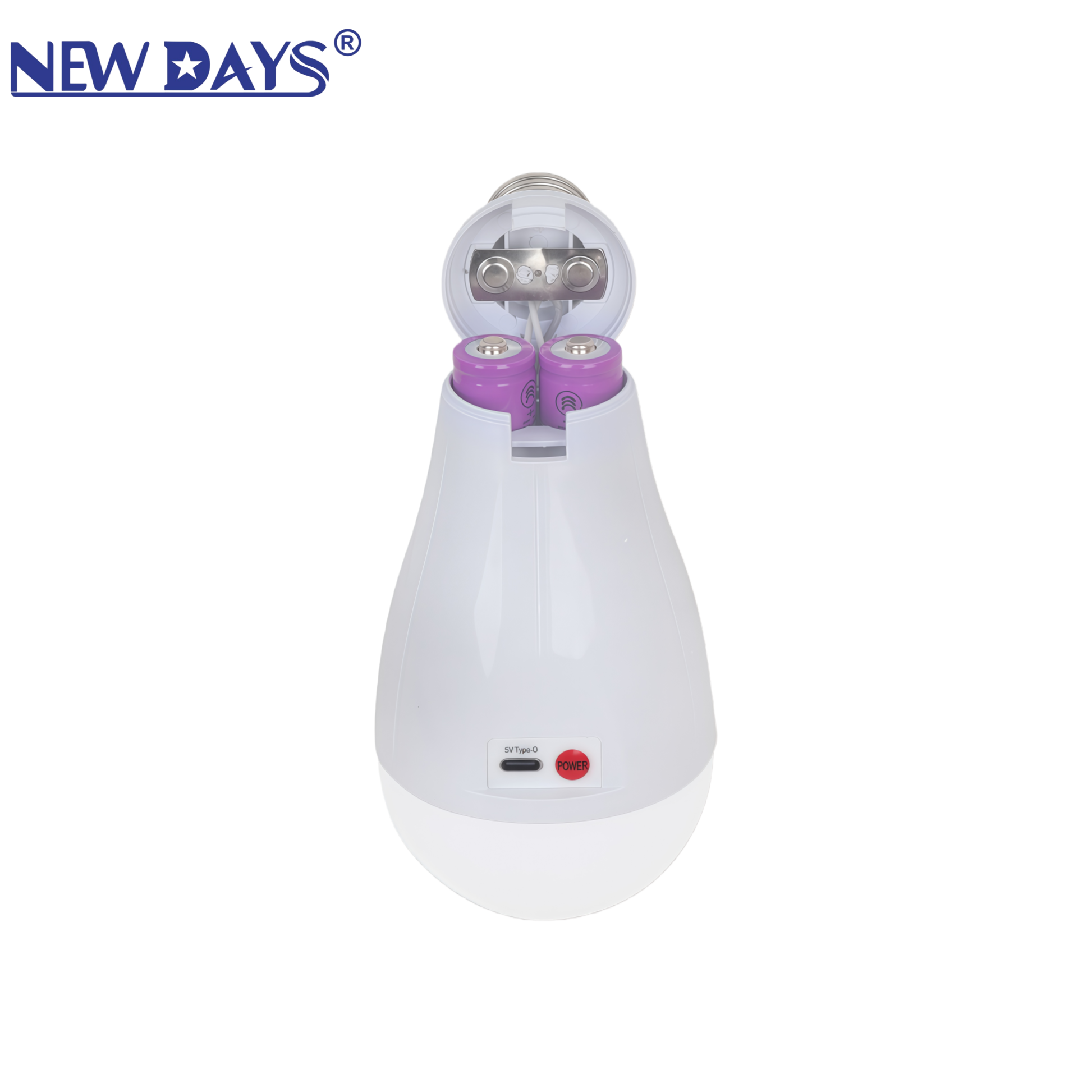 NEWDAYS brand cross-border new led bulb charging bulb emergency light, portable high-brightness lighting lamp, outdoor camping lamp with ultra-long battery life Specification image