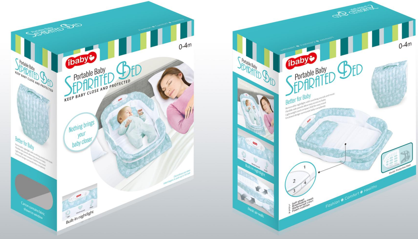 婴幼儿床中床便携式可折叠分隔床仿生床多功能音乐夜灯防压幼儿床详情8